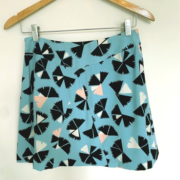 Marc Jacobs Silk Patterned Skirt - Picture 3 of 4